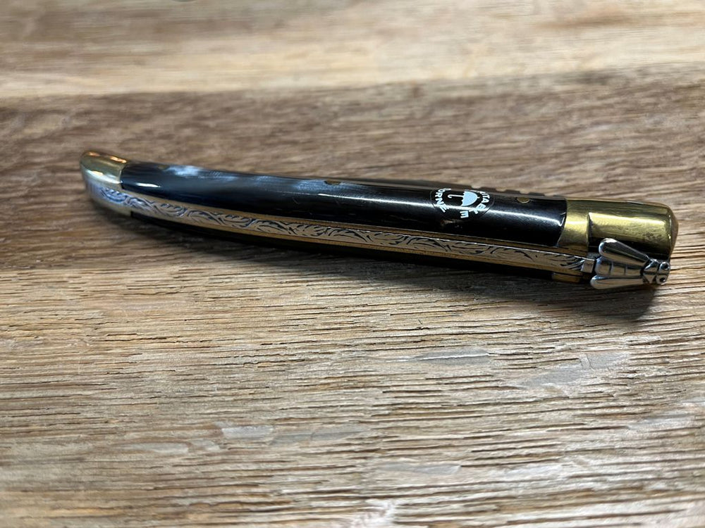 Laguiole Rossignol corno scuro - Caola