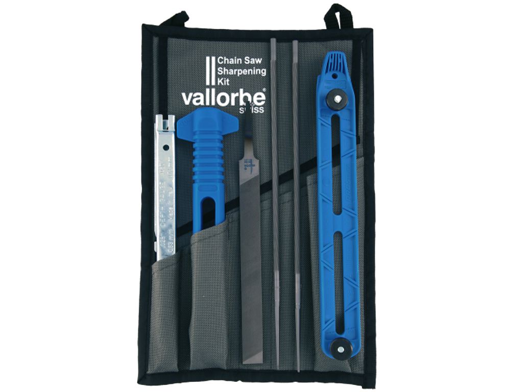 Kit per l'affilatura della motosega VALLORBE