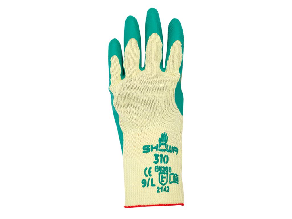 Gants de protection SHOWA GRIP VERT