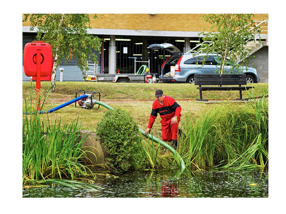 Motopompa ad alta portata per sostanze chimiche WB 30 - HONDA - Caola