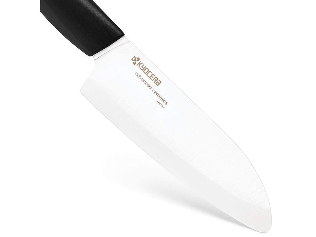 Couteau SANTOKU en céramique FZ 140 WH-BK KYOCERA